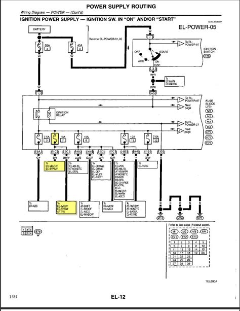 2001 Infiniti I30 Radio Wiring Diagram